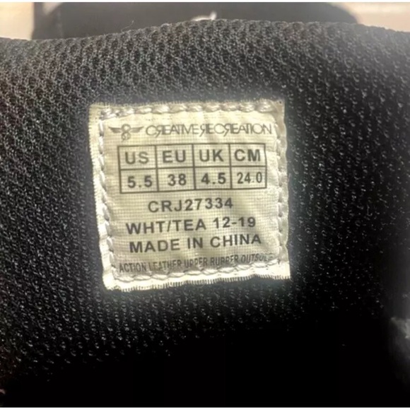 🐬CREATIVE RECREATION🐬 LEATHER HIGH TOP SNEAKERS EUC☀️ - Picture 12 of 15